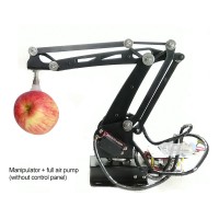 3 DOF Mechanical Arm Robotic Arm Manipulator Teaching Kit with Digital Servo Air Pump 