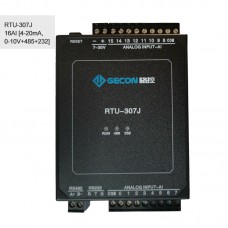 16 Analog Input Data Acquisition 0.1% Accuracy ADC Module RTU-307J 16AI [4-20mA 0-10V+RS485+RS232]