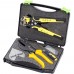 Wire Stripping Shears Set Crimping Pliers Scissor Angle Cutter Terminals Wire Stripper Tools Kit