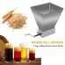 Grain Grinder Cereal Food Mill Powder Machine Malt Corn Pulverizer w/ 2 Rollers for Winemaking 