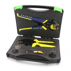 PARON 5 In 1 Wire Crimper Set Terminals Crimping Tool Cutting Pliers with Wire Stripper JX-D53015