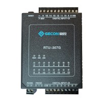 Industrial Controller Button Status Acquisition Upload To Host Computer RTU-307G 16DI RS485