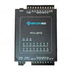 Industrial Controller Button Status Acquisition Upload To Host Computer RTU-307G 16DI RS485