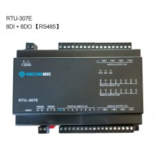 Industrial Controller For Modbus RTU Protocol Digital Input & Digital Output RTU-307E 8DI + 8DO [RS485]