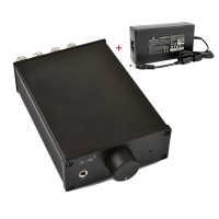 X-100 TPA3116 Class D Power Amplifier 2.0 Digital HIFI Power Audio Amp Dual Channel 100W w/ Power Adapter