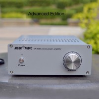 AIBBC HF-2050 Power Amplifier MOS Tube Stereo Power Amp 130W+130W Dual AD797BD Op Amp 