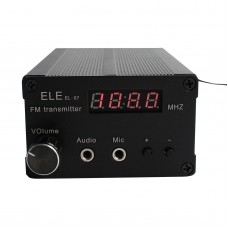 0.5W Stereo FM Transmitter Wireless Audio Broadcast Radio Transmitter Power Adjustable