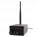 5W Stereo FM Transmitter Wireless Radio Transmitter Power Adjustable w/ Rubber Antenna Audio Cable