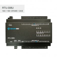 16AI 16DI Data Acquisition For Modbus RTU IO Module PLC Extension RTU-308U 16AI + 16DI [RS485+RS232]