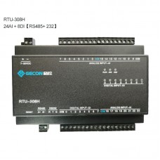 For Modbus RTU 24AI 8DI Data Acquisition Module Industrial Controller RTU-308H 24AI + 8DI RS485+RS232