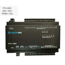 For Modbus RTU Data Acquisition Module Industrial Controller RTU-308C 24AI + 6DO (RS485+RS232)