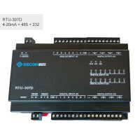 8AI + 8DI + 8DO Industrial Data Acquisition For Modbus RTU Module RTU-307D 4-20mA RS485 RS232