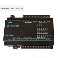 8AI + 8DI + 12DO Data Acquisition Module Industrial Controller For Modbus RTU RTU-308E [RS485+RS232]