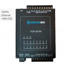 16CH Switch Quantity Transistor Output Data Acquisition Module TCP-517H 16NPN [Ethernet+RS485+RS232]