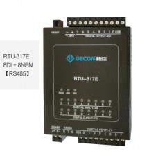 8DI + 8NPN Data Acquisition Module For MODBUS RTU Industrial Controller RTU-317E [RS485]