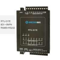 8DI + 8NPN Data Acquisition Module For MODBUS RTU Industrial Controller RTU-317E [RS485+RS232]