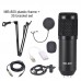 BM-800 Professional Condenser Microphone Set Cardioid Directional Mic for Mobile Phone Computer KTV