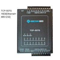 16DI Ethernet Module Industrial Controller Data Acquisition Module TCP-507G Ethernet + RS485 + RS232