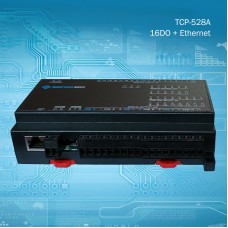 16-Way Relay Output IO Expansion Industrial Controller Data Acquisition TCP-528A 16DO + Ethernet