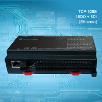16DO + 8DI Industrial Controller Module For Modbus Data Acquisition TCP-528B Ethernet Communication