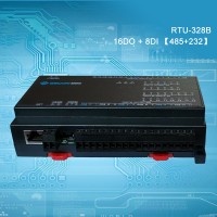 16DO + 8DI Industrial Controller For Modbus RTU Data Acquisition Module RTU-328B [RS485 + RS232]