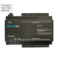 16AI + 16DI Industrial Controller Ethernet IO Module PLC Extension TCP-508U Ethernet Communications