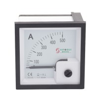 72-L6 500A Ammeter Current Tester Gauge Diesel Generator Set Meter Pointer Digital Panel