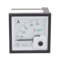 72-L6 500A Ammeter Current Tester Gauge Diesel Generator Set Meter Pointer Digital Panel