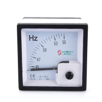 72-L6 55HZ Frequency Meter Frequency Counter Tester Diesel Generator Set Meter Pointer Digital Panel