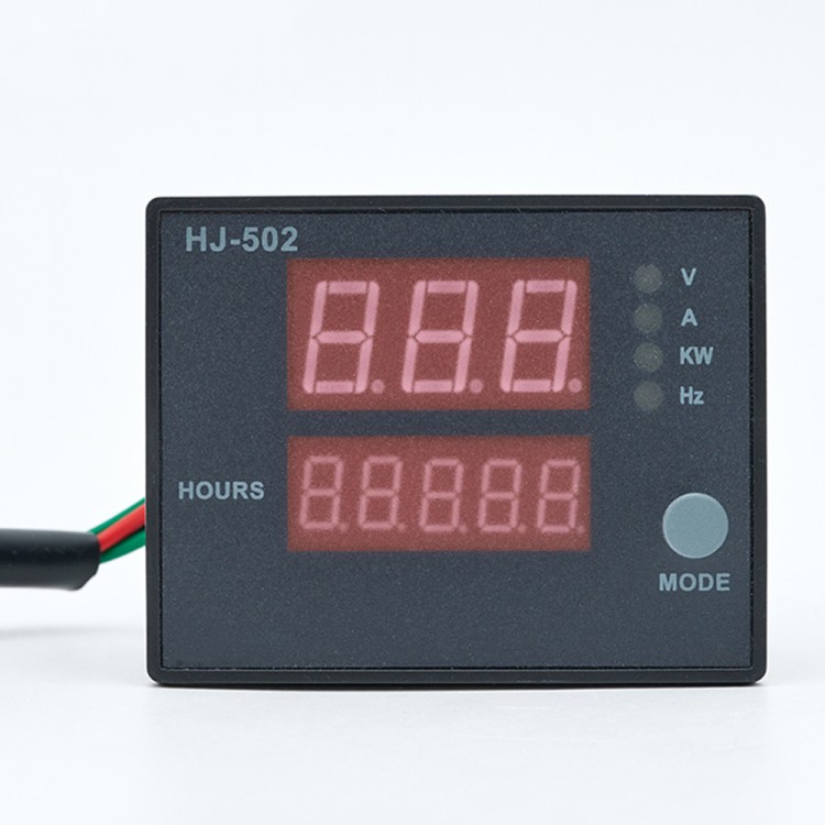 HJ502 Generator Digital Display Meter 5 in 1 Voltage Current Power