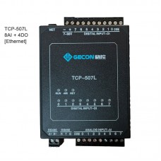 8AI + 4DO Data Acquisition For Modbus TCP Ethernet Module TCP-507L [Ethernet Communications]