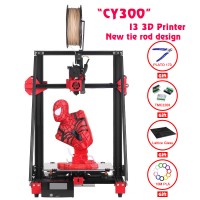 Creativity CY300 FDM 3D Printer Dual Z Axis TMV2208 Drive Support Automatic Leveling Resume Printing