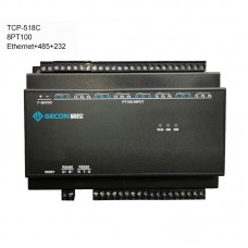 TCP-518C Industrial Controller Data Acquisition Collect Temperature 8PT100 + Ethernet + RS485 + RS232