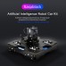 Raspblock AI Smart Robot Car Unassembled Autonomous Driving With Main Board For Raspberry Pi 4B/2G