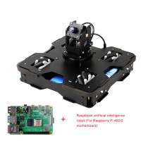 Raspblock AI Smart Robot Car Unassembled Autonomous Driving With Main Board For Raspberry Pi 4B/2G