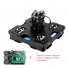 Raspblock AI Smart Robot Car Unassembled Autonomous Driving With Main Board For Raspberry Pi 4B/2G