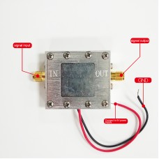 RF Signal Amplifier Low Noise Radio Frequency Power Amplifier 0.05-4GHz NF 0.6dB LNA for Beidou