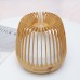 Birdcage Wood Grain Humidifier Aroma Essential Oil Diffuser Ultrasonic Air Purifier Sprayer 500ml w/ Colorful Light