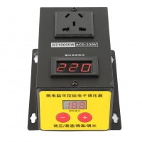 10000W 220V SCR Electronic Voltage Regulator Speed Controller For Motor Fan Electric Drill Thermostat