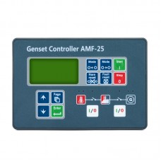 Maxgeek AMF25 Diesel Generator Controller Auto Start Genset Control Module w/ LCD Display AMF Function
