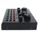 V8S Sound Card Live Stream Audio Interface Bluetooth Sound Card 16 Sound Effects for Phone Computer