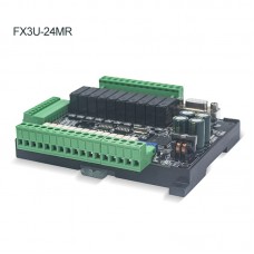 For Mitsubishi PLC Programmable Logic Controller FX3U-24MR High-Speed Input Output w/ 6 Analog Inputs