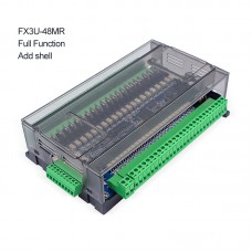 FX3U-48MR Full Function w/ RS485 Clock Shell PLC Controller 24 Input 24 Output High-Speed Counting