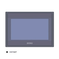 WS7048T For Mitsubishi PLC Controller 7" HMI PLC Touch Screen Transistor Output 24 Inputs 24 Outputs