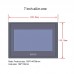WS7048T For Mitsubishi PLC Controller 7" HMI PLC Touch Screen Transistor Output 24 Inputs 24 Outputs