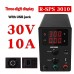 R-SPS3010 Adjustable DC Power Supply For Cellphone Repairs Output 0-30V 0-10A 3-Digit Display Black