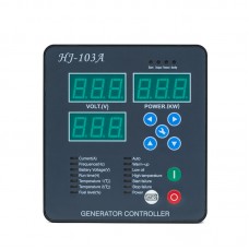 Maxgeek HJ-103A Generator Controller Control Panel Diesel Genset Control Module Automatic/Manual Start
