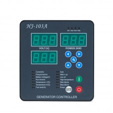 Maxgeek HJ-103A Generator Controller Control Panel Diesel Genset Control Module Automatic/Manual Start