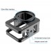 PU508B Thick Protective Camera Case Camera Cage with Insurance Frame & 52mm UV Lens For GoPro HERO 9