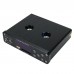 NFJ&FXAUDIO DP-02 HiFi Preamplifier Preamp U Disk SD Card Bluetooth 3.5mm Jack RCA Cable (Black) 